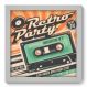 Quadro Decorativo - Retro Party - 020qdvb