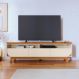 Estante Para TV 75 Polegadas Dalise Cinamomo Off White