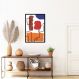 Quadro Contemporaneo Bohemian Lines 86x60 Caixa Preto