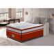 Conjunto Cama Box Solteiro de Molas Ensacadas D33 Cama inBox Select Firme 88x188x70 Vermelho