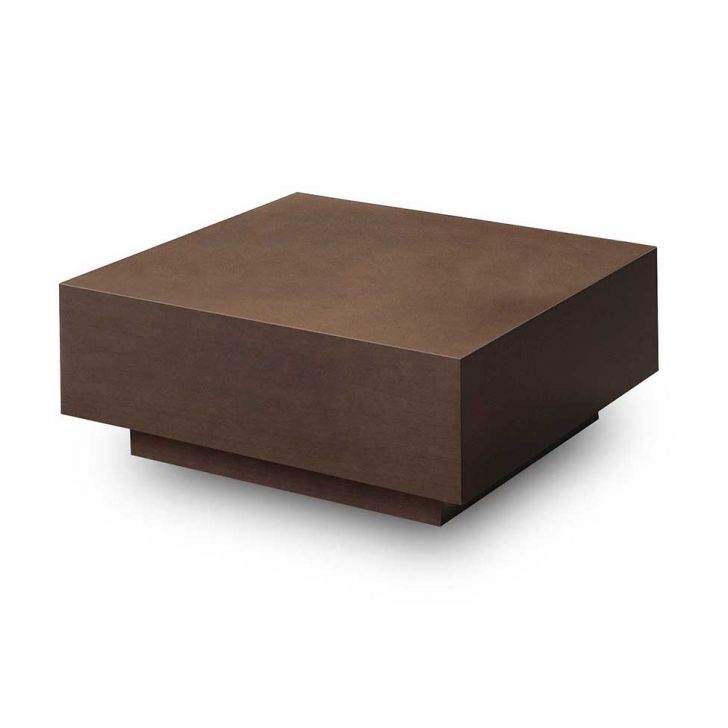 Mesa de Centro Quadrada Wood Caramelo