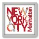 Quadro Decorativo - New York - 204qdmb