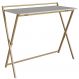 Escrivaninha Dobravel Estilo Industrial P1022 Arenas Dourado PP