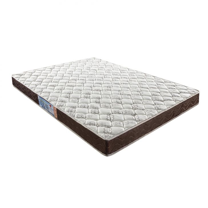 Colchão Queen Águia Super De Espuma D33 (17x158x198) Bege E Marrom