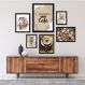 Kit 6 Quadros Decorativos Cantinho Do Café - com vidro