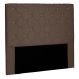 Cabeceira Decorativa Queen Size 1,60M Tàzio Suede Caramelo G63 - Gran Belo
