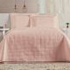 Cobre Leito Queen Plata Percal 200 Fios 3 Peças - Rosa