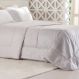 Edredom Prime Casal 3D Embossed 180x220cm Cinza Elefante