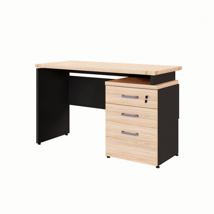 Escrivaninha Yaris 3 GV Calvi e Preta 120 cm