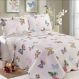 Colcha Queen 3 Peças Patchwork Microfibra Papillon