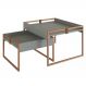 Conjunto Mesa Centro Columbia - Verde