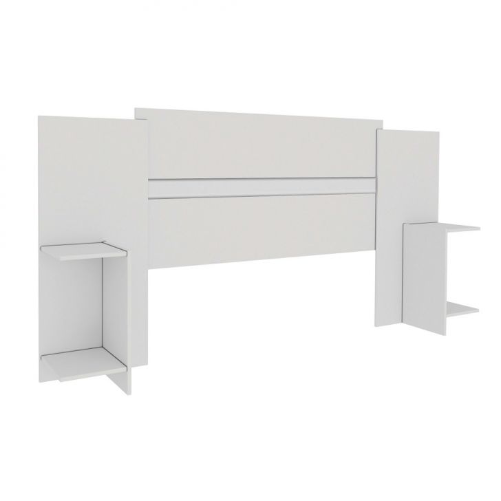 Cabeceira Casal Arizona Extensível Neve