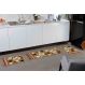 Kit Cozinha Madrid Flower Caramelo 3 Peças - Oásis