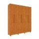 Guarda-Roupa Casal Vietri com Pés 6 Portas 4 Gavetas Cinamomo