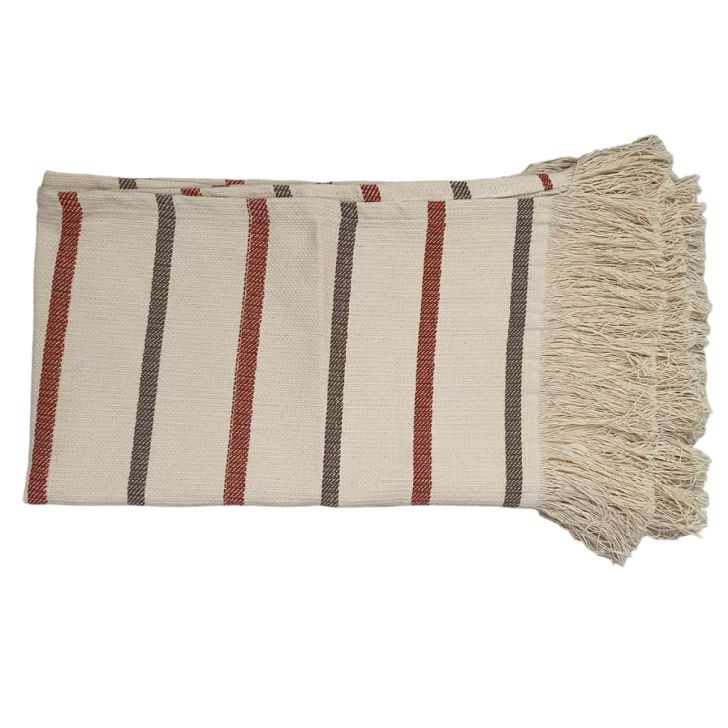 Passadeira Natural Terracota e Bege 180x60 cm