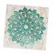 Adesivo para Azulejo Unitário Mármore Mandala Verde-20x20cm