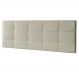Cabeceira Painel Solteiro 0,90m Roma Suede Bege - Pallazio