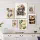 Kit 6 Quadros Decorativos Para Atelier De Costura - com vidro