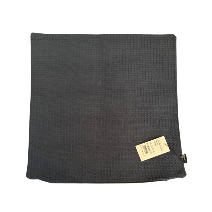 Almofada Jacquard Waffle 45x45 Azul Marinho