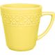 Kit 12 Canecas Amarelo Mendi Sicilia Oxford® Cerâmica 360ml