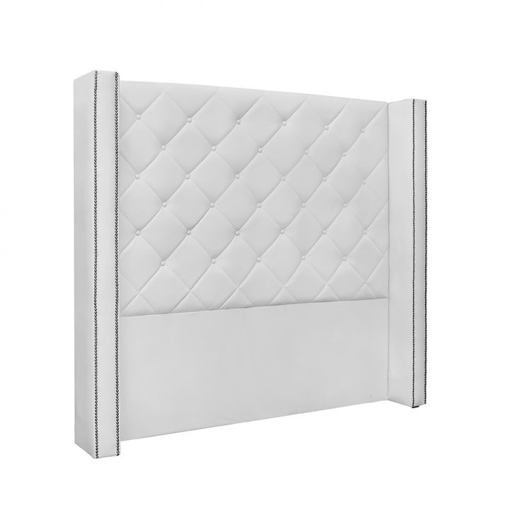 Cabeceira Queen Vicenza Poliuretano Branca