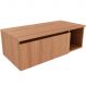 Gabinete de Banheiro 80 cm com 1 Porta e Nicho Marina Amêndoa