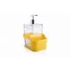 Organizador De Pia Com Dispenser Para Detergente Coloridos