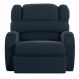 Poltrona do Papai Sala de Cinema Reclinável Kylie Manual Veludo Azul G23