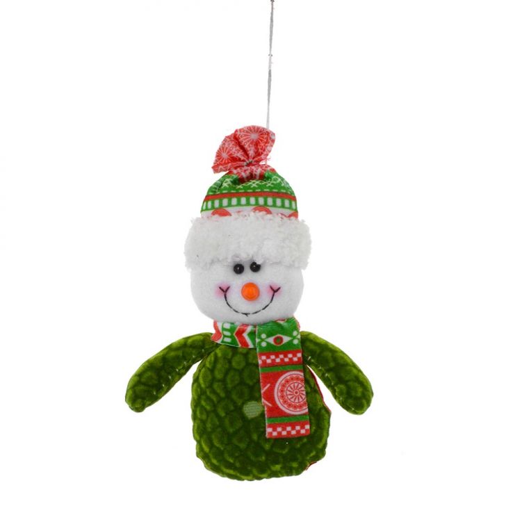 Boneco de Neve de Pendurar Colorido