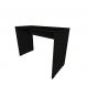 Escrivaninha Fini Preta 120 cm