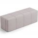 Puff Decorativo Living Sala de Estar 195 cm Roma W01 Linho Bege - Lyam