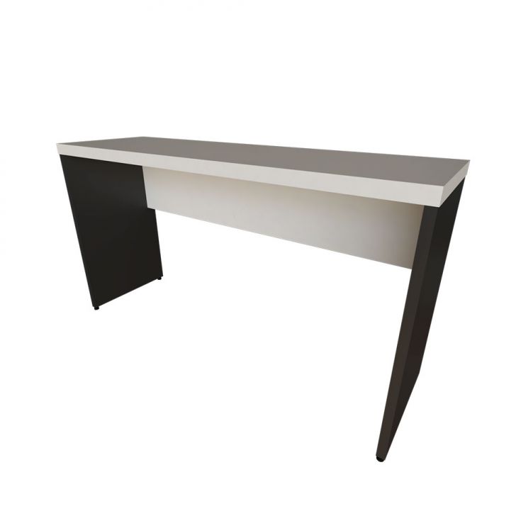 Mesa Para Notebook Natus Preta E Branca 140 Cm