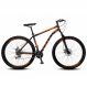 Bicicleta Athena Aro 29 Aço 21v Suspensão Dianteira Freio Mecânico Preto Laranja Neon - Colli Bike