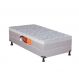 Imagem do Cama Box Conjugado Solteiro Ortopédico Delta Cinza Cama Box Conjugado Solteiro Ortopédico Delta Cinza