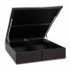 Image of Base para Cama Box King Americana com Baú Marrom OR067BE35UXSMOB
