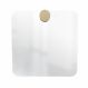 Espelho Decorativo Aplique Redondo Pinus 50x50cm Quadrado