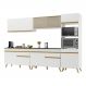 Cozinha Completa Multimóveis Veneza GW FG3689 com Armário e Balcão Branca