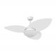Ventilador de Teto Dormamu Branco Fosco 3 Pás Branco 220V