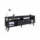 Rack Tv Até 70 Quebec Preto - Art In Moveis