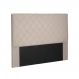 Cabeceira Dubai Para Cama Box Casal 140 cm Suede Bege - D'Rossi