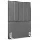 Cabeceira Solteiro 90cm Allia Corano Cinza RM