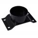 Chapinha Chapa Elevada com Tubo Fixação Pés Palito Rosca 5/16 Preto G59