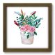 Quadro Decorativo - Vaso de Flores - 091qdfm