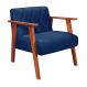 Poltrona Madri Super Resistente em Suede