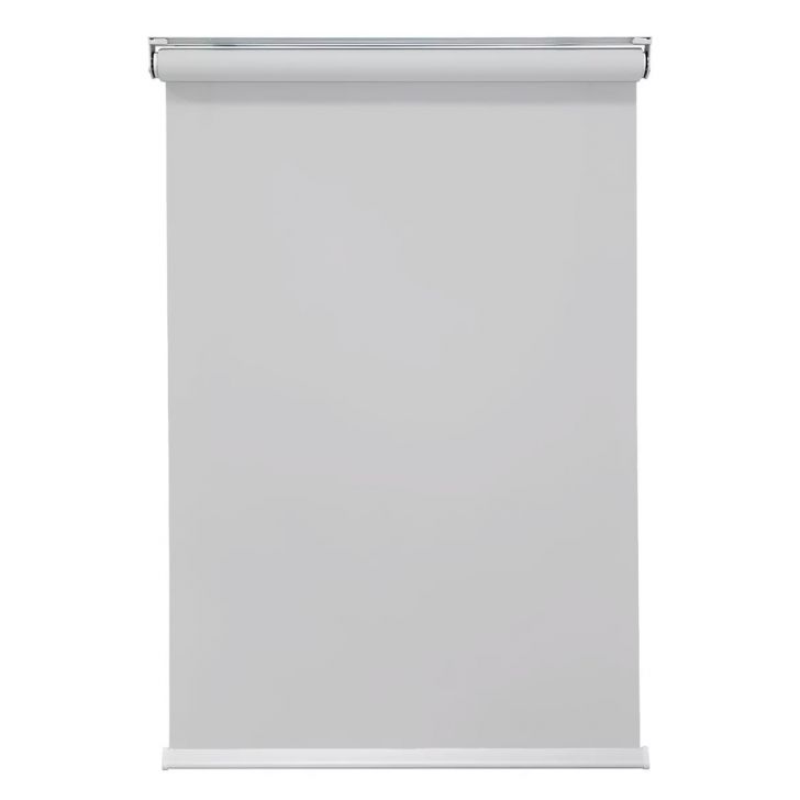 Persiana Rolo Blackout Pinpoint Cinza - 1,30m x 1,40m