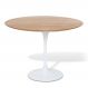 Mesa de Jantar Tulipa Saarinen Redonda 160 cm - Freijó