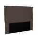 Cabeceira Garden Para Cama Box Casal 140 cm Suede Café - D'Rossi