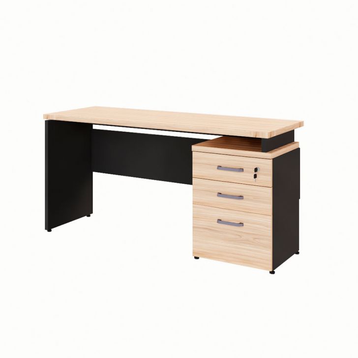 Escrivaninha Yaris 3 GV Calvi e Preta 150 cm