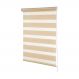 Persiana Double Vision Bege - 2,30m x 2,50m