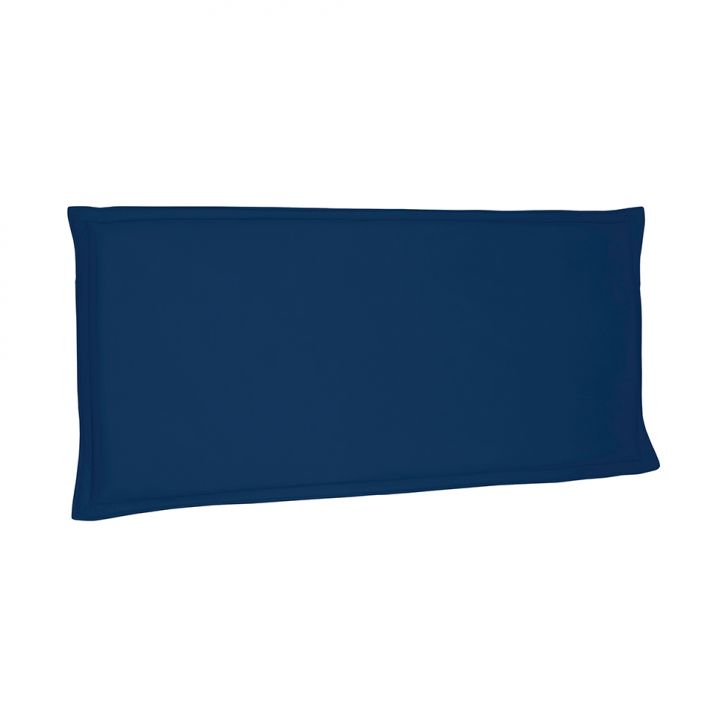 Painel para Cama Box Solteiro Veneza Suede Azul